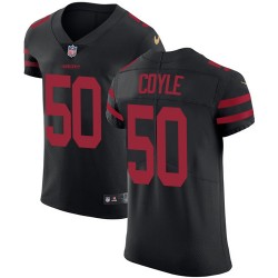Elite Men's Jordan Matthews Black Alternate Jersey - #81 Football San Francisco 49ers Vapor Untouchable