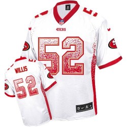 Elite Men's Patrick Willis White Jersey - #52 Football San Francisco 49ers Drift Fashion