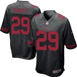 Game Men's Jaquiski Tartt Black Alternate Jersey - #29 Football San Francisco 49ers