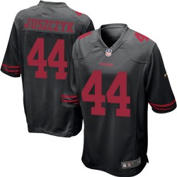 Game Men's Kyle Juszczyk Black Alternate Jersey - #44 Football San Francisco 49ers