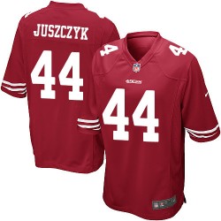 Game Men's Kyle Juszczyk Red Home Jersey - #44 Football San Francisco 49ers