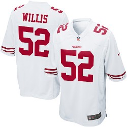 Game Men's Patrick Willis White Road Jersey - #52 Football San Francisco 49ers