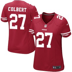 Game Women's Adrian Colbert Red Home Jersey - #27 Football San Francisco 49ers