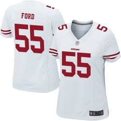 Game Women's Dee Ford White Road Jersey - #55 Football San Francisco 49ers