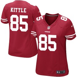 Game Women's George Kittle Red Home Jersey - #85 Football San Francisco 49ers