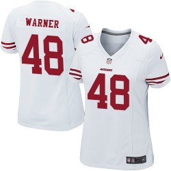 Game Women's Fred Warner White Road Jersey - #54 Football San Francisco 49ers