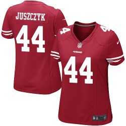 Game Women's Kyle Juszczyk Red Home Jersey - #44 Football San Francisco 49ers