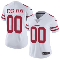 Limited Women's White Road Jersey - Football Customized San Francisco 49ers Vapor Untouchable