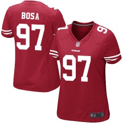Game Women's Nick Bosa Red Home Jersey - #97 Football San Francisco 49ers