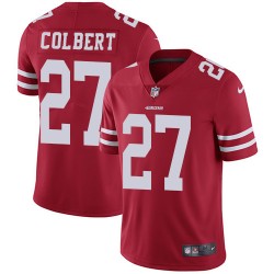 Limited Men's Adrian Colbert Red Home Jersey - #27 Football San Francisco 49ers Vapor Untouchable