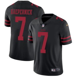 Limited Men's Colin Kaepernick Black Alternate Jersey - #7 Football San Francisco 49ers Vapor Untouchable