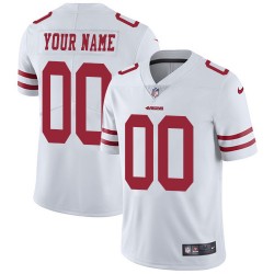Limited Youth White Road Jersey - Football Customized San Francisco 49ers Vapor Untouchable