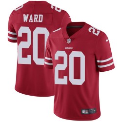 Limited Men's Jimmie Ward Red Home Jersey - #20 Football San Francisco 49ers Vapor Untouchable