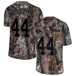 Limited Men's Kyle Juszczyk Camo Jersey - #44 Football San Francisco 49ers Rush Realtree