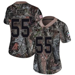 Limited Women's Dee Ford Camo Jersey - #55 Football San Francisco 49ers Rush Realtree