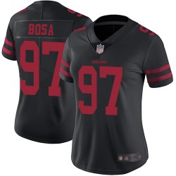 Limited Women's Nick Bosa Black Alternate Jersey - #97 Football San Francisco 49ers Vapor Untouchable