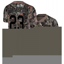 Limited Youth Ahkello Witherspoon Camo Jersey - #23 Football San Francisco 49ers Rush Realtree
