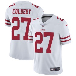 Limited Youth Adrian Colbert White Road Jersey - #27 Football San Francisco 49ers Vapor Untouchable