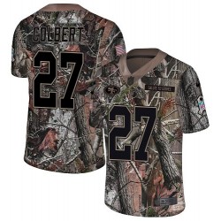 Limited Youth Adrian Colbert Camo Jersey - #27 Football San Francisco 49ers Rush Realtree