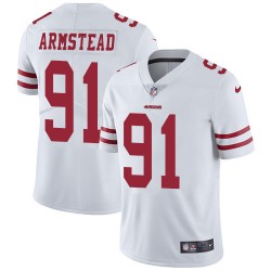 Limited Youth Arik Armstead White Road Jersey - #91 Football San Francisco 49ers Vapor Untouchable