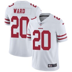 Limited Youth Jimmie Ward White Road Jersey - #20 Football San Francisco 49ers Vapor Untouchable