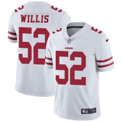Limited Youth Patrick Willis White Road Jersey - #52 Football San Francisco 49ers Vapor Untouchable
