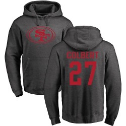 Adrian Colbert Ash One Color - #27 Football San Francisco 49ers Pullover Hoodie