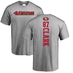 Dwight Clark Ash Backer - #87 Football San Francisco 49ers T-Shirt