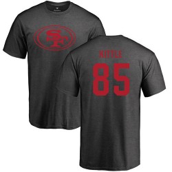 George Kittle Ash One Color - #85 Football San Francisco 49ers T-Shirt