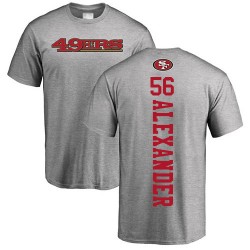 Kwon Alexander Ash Backer - #56 Football San Francisco 49ers T-Shirt