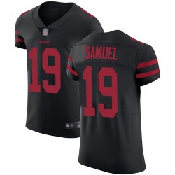 Elite Men's Deebo Samuel Black Alternate Jersey - #19 Football San Francisco 49ers Vapor Untouchable